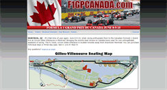 Desktop Screenshot of f1gpcanada.com